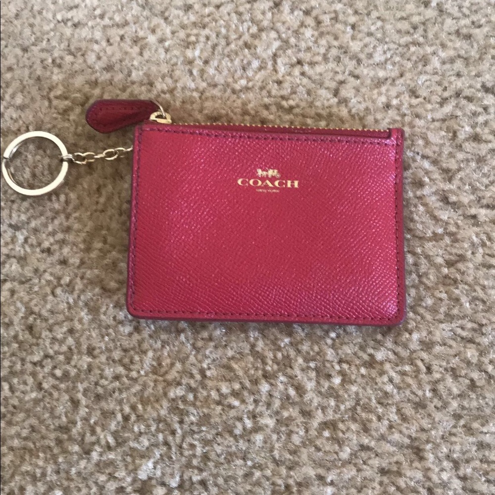 Coach mini wallet
